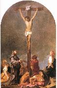 Giulio Carpioni Crucifixion oil